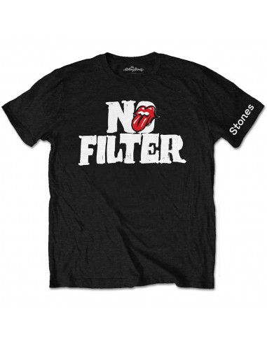 Tricou Unisex The Rolling Stones No Filter Header Logo