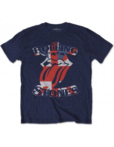 Tricou Unisex The Rolling Stones British Flag Tongue