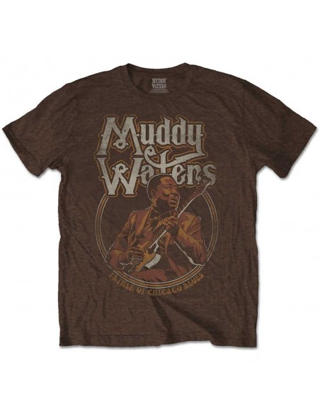Tricou Unisex Muddy Waters Father of Chicago Blues