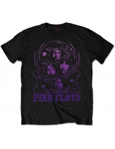 Tricou Unisex Pink Floyd Purple Swirl