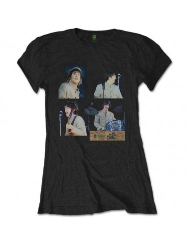 Tricou Dama The Beatles Shea Stadium Shots