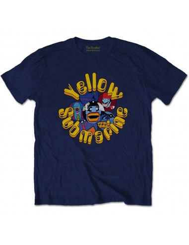 Tricou Unisex The Beatles Yellow Submarine Baddies