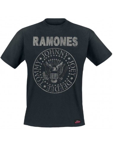 Tricou Unisex Ramones Seal Hey Ho