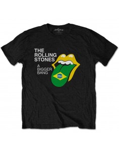 Tricou Unisex The Rolling Stones Bigger Bang - Brazil '80