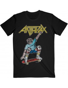 Tricou Unisex Anthrax Spreading Skater Notman Vintage