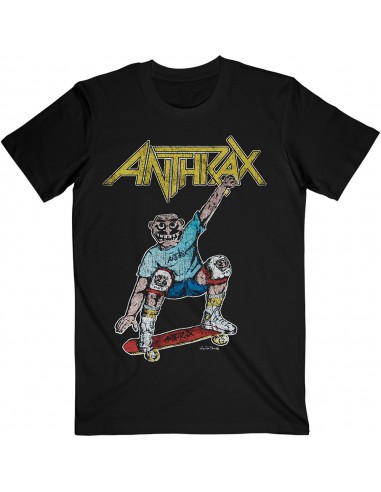 Tricou Unisex Anthrax Spreading Skater Notman Vintage