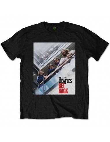 Tricou Unisex The Beatles Get Back Poster