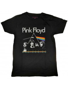 Tricou Unisex Pink Floyd Dark Side of the Moon Band & Pulse