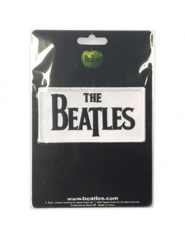 Patch The Beatles Drop T Logo