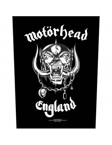 Back Patch Motorhead England