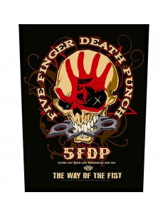 Back Patch Five Finger Death Punch Way Of The Fist