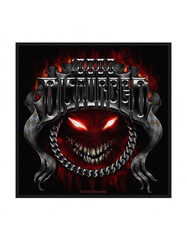 Patch Oficial Disturbed Chrome Smile