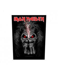 Back Patch Iron Maiden Eddie Candle Finger