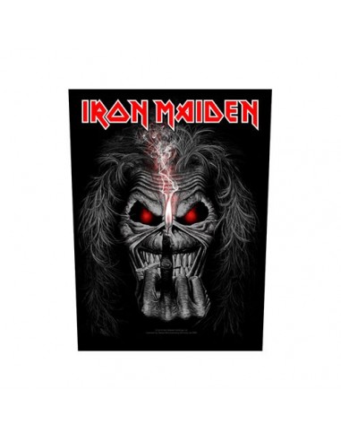 Back Patch Iron Maiden Eddie Candle Finger