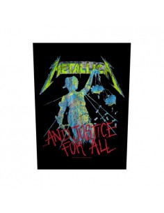Back Patch Metallica And Justice for All