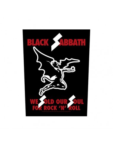 Back Patch Black Sabbath We Sold Our Souls