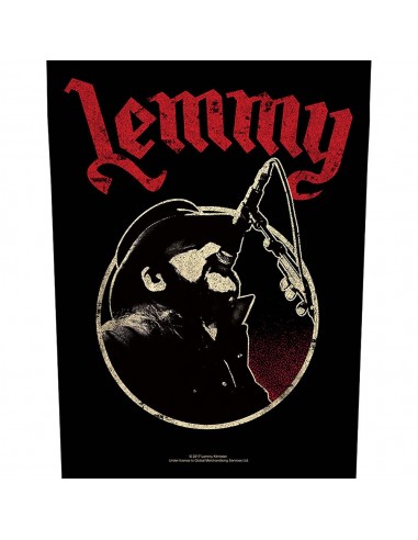 Back Patch Lemmy Microphone