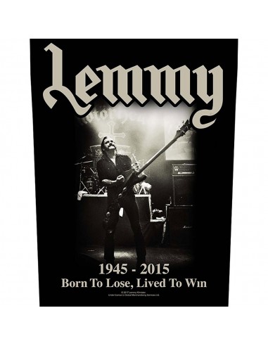 Back Patch Lemmy Lived to Win