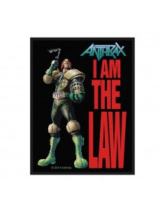 Patch Anthrax I Am The Law