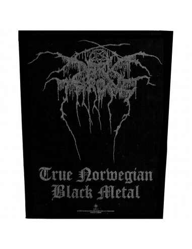 Back Patch Darkthrone True Norwegian Black Metal