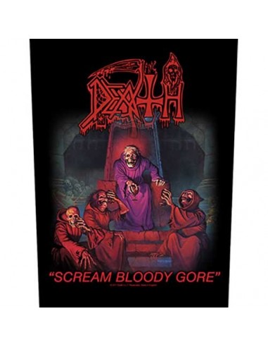 Back Patch Oficial Death Scream Bloody Gore