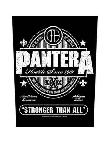 Back Patch Pantera Stronger Than All