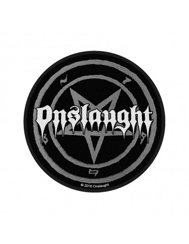 Patch Oficial Onslaught Pentagram - MetalHead Merch