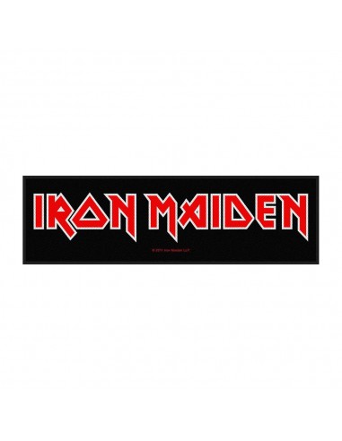 Super Strip Patch Iron Maiden Logo