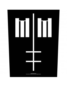 Back Patch Marilyn Manson Cross Logo
