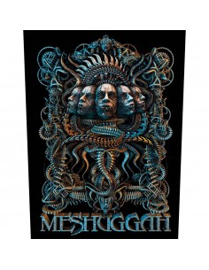 Back Patch Meshuggah 5 Faces