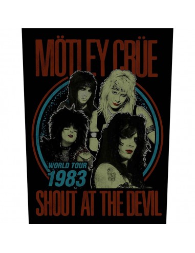 Back Patch Motley Crue Shout at the Devil