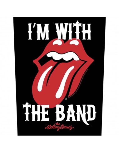 Back Patch The Rolling Stones I'm with the Band