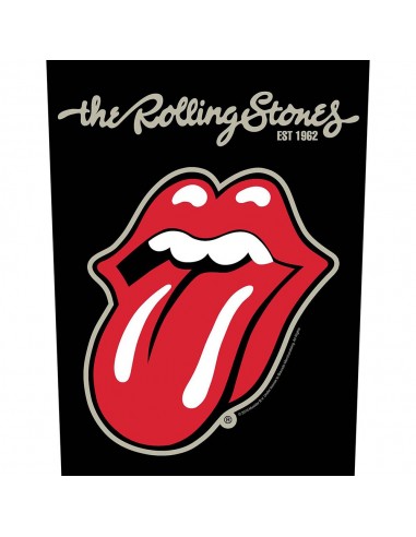 Back Patch The Rolling Stones Plastered Tongue