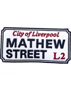Patch Road Sign Mathew Street