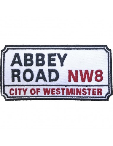 Patch Road Sign Abbey Road