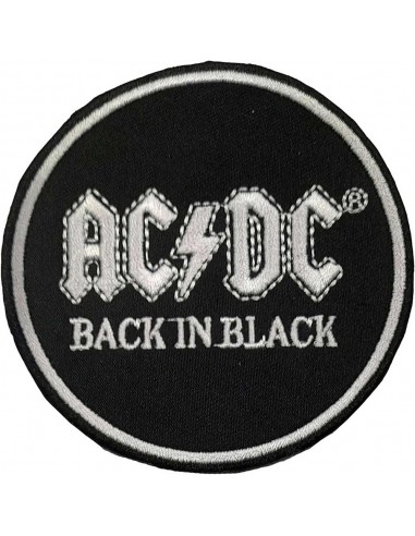 Patch AC/DC Back In Black Circle