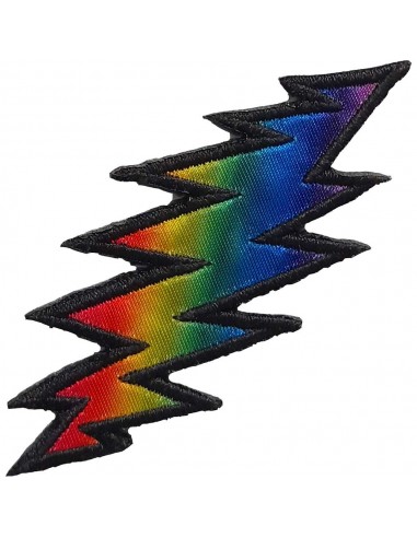 Patch Grateful Dead Lightning Rainbow