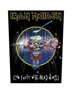 Back Patch Iron Maiden Can I Play With Madness