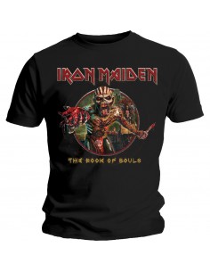 Tricou Iron Maiden: Book Of Souls Eddie Circle
