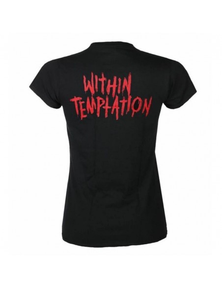 Tricou Dama Within Temptation Purge Outline (Red Face)