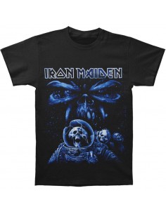 Tricou Unisex Iron Maiden Final Frontier Blue Album Spaceman