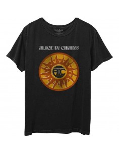 Tricou Unisex Alice In Chains Circle Sun Vintage