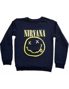 Miniature promising cave Bluza Copil Nirvana Yellow Smiley - MetalHead Merch