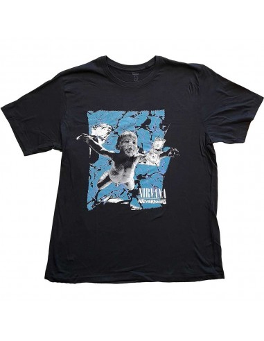 Tricou Unisex Nirvana Nevermind Cracked