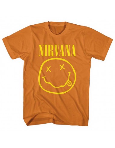 Tricou Unisex Nirvana Yellow Smiley