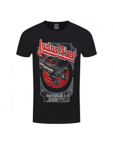 Tricou Unisex Judas Priest Silver And Red Vengeance