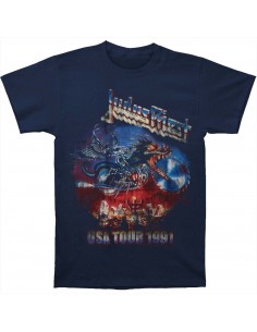 Tricou Unisex Judas Priest Painkiller US Tour 91