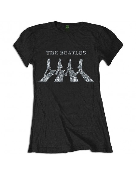 Tricou Dama The Beatles Abbey Road Crossing
