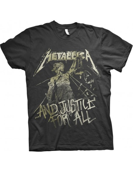 Tricou Unisex Metallica Justice Vintage