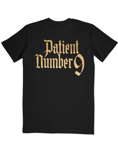 Tricou Unisex Ozzy Osbourne Patient No. 9 Gold Logo